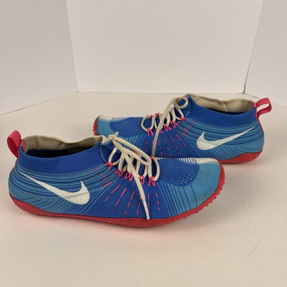 Nike Free Hyperfeel Cross Elite Women’s Shoes Size 8 Blue Barefoot 638348-400 - Picture 8 of 11